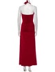 Maygel Coronel Halterneck Long Dress