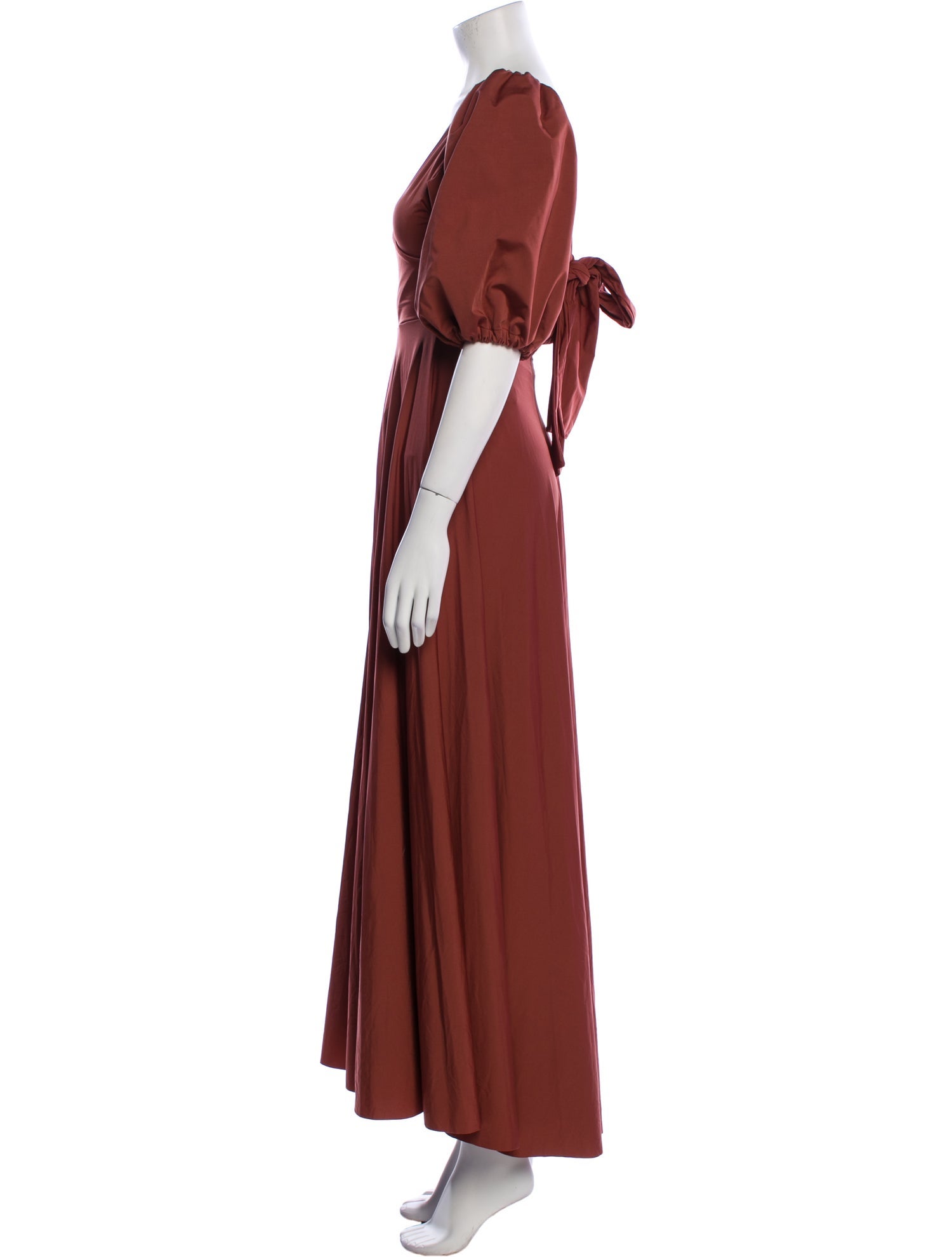 Maygel Coronel V-Neck Long Dress