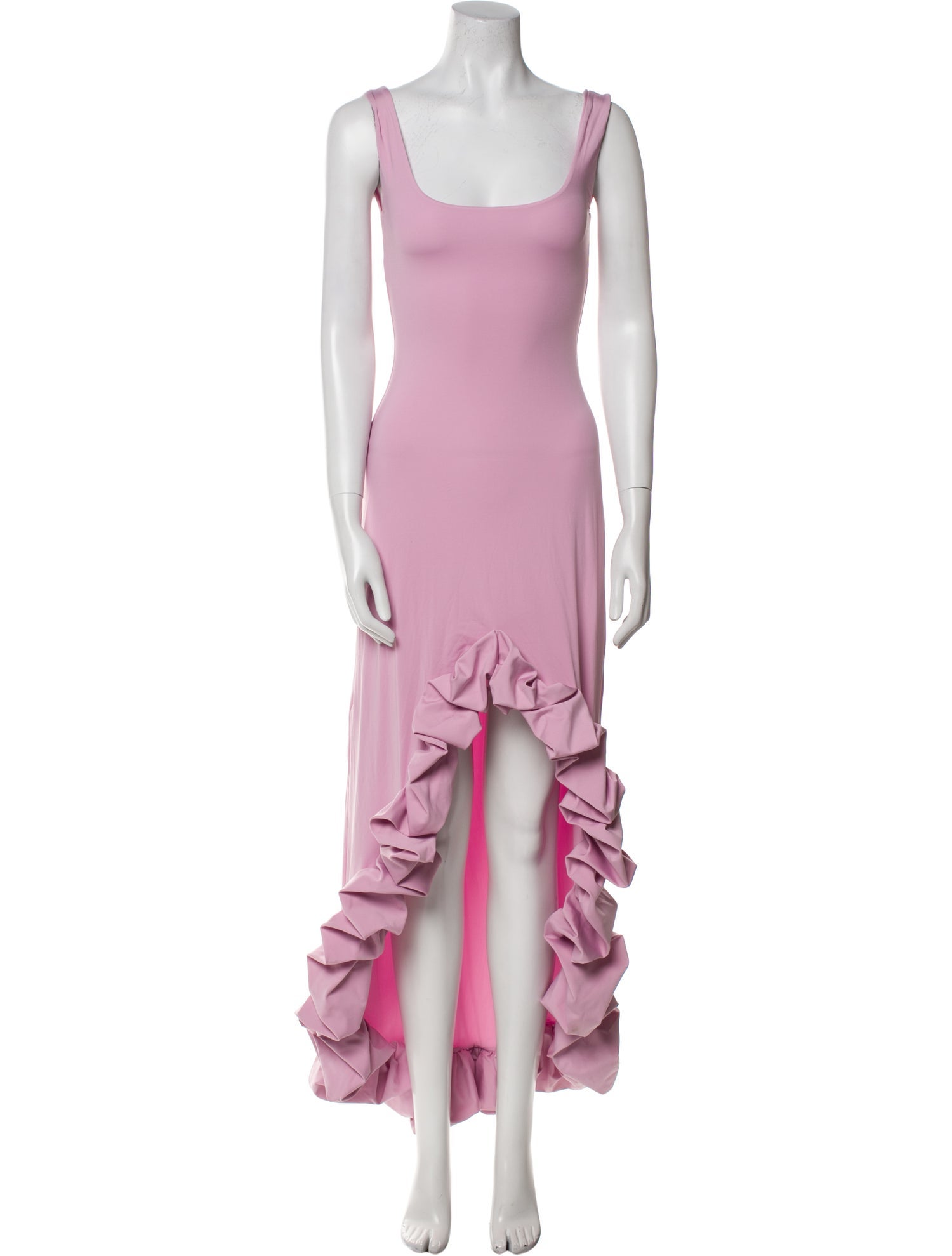 Maygel Coronel Scoop Neck Long Dress