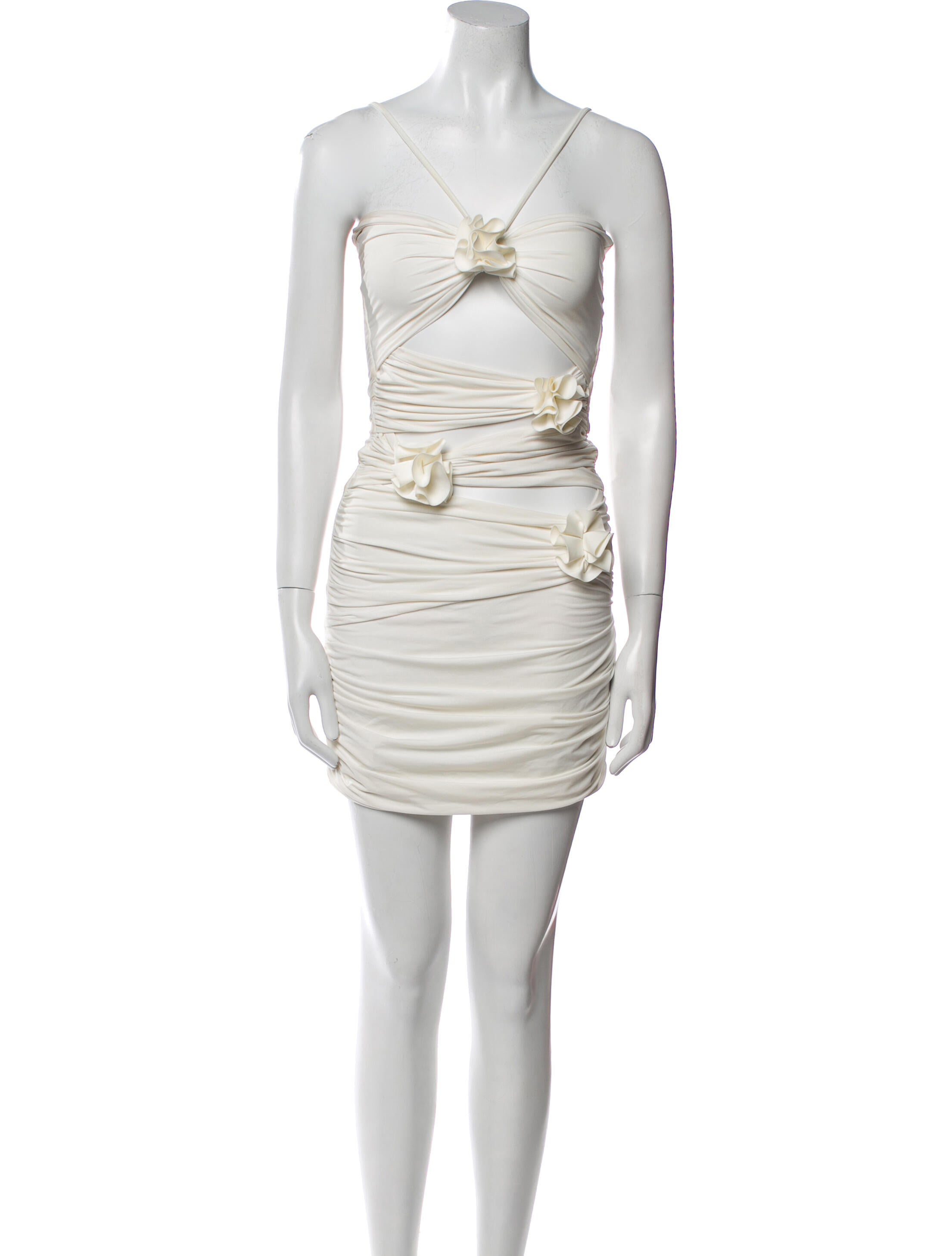 Maygel Coronel V-Neck Mini Dress