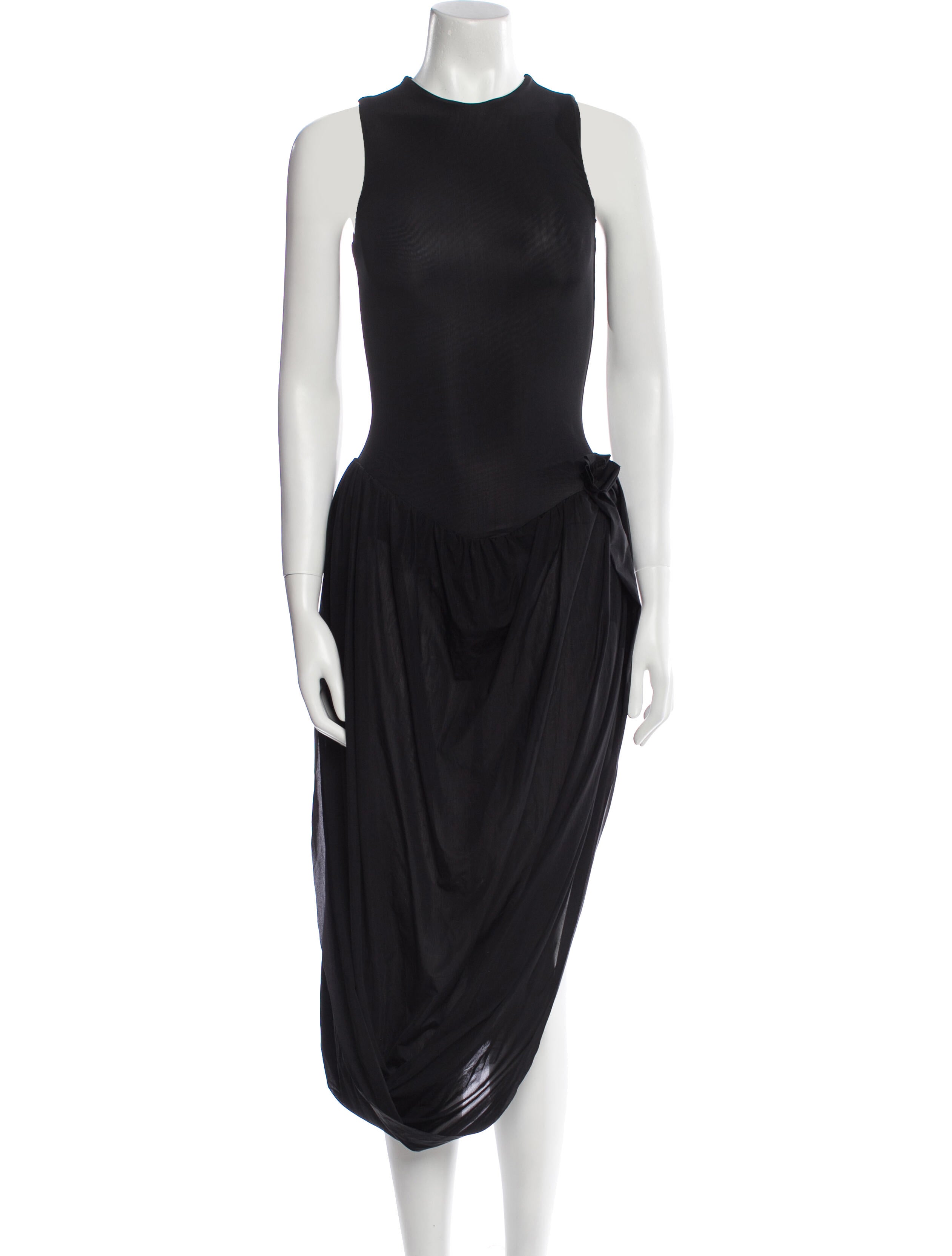 Maygel Coronel Crew Neck Long Dress w/ Tags