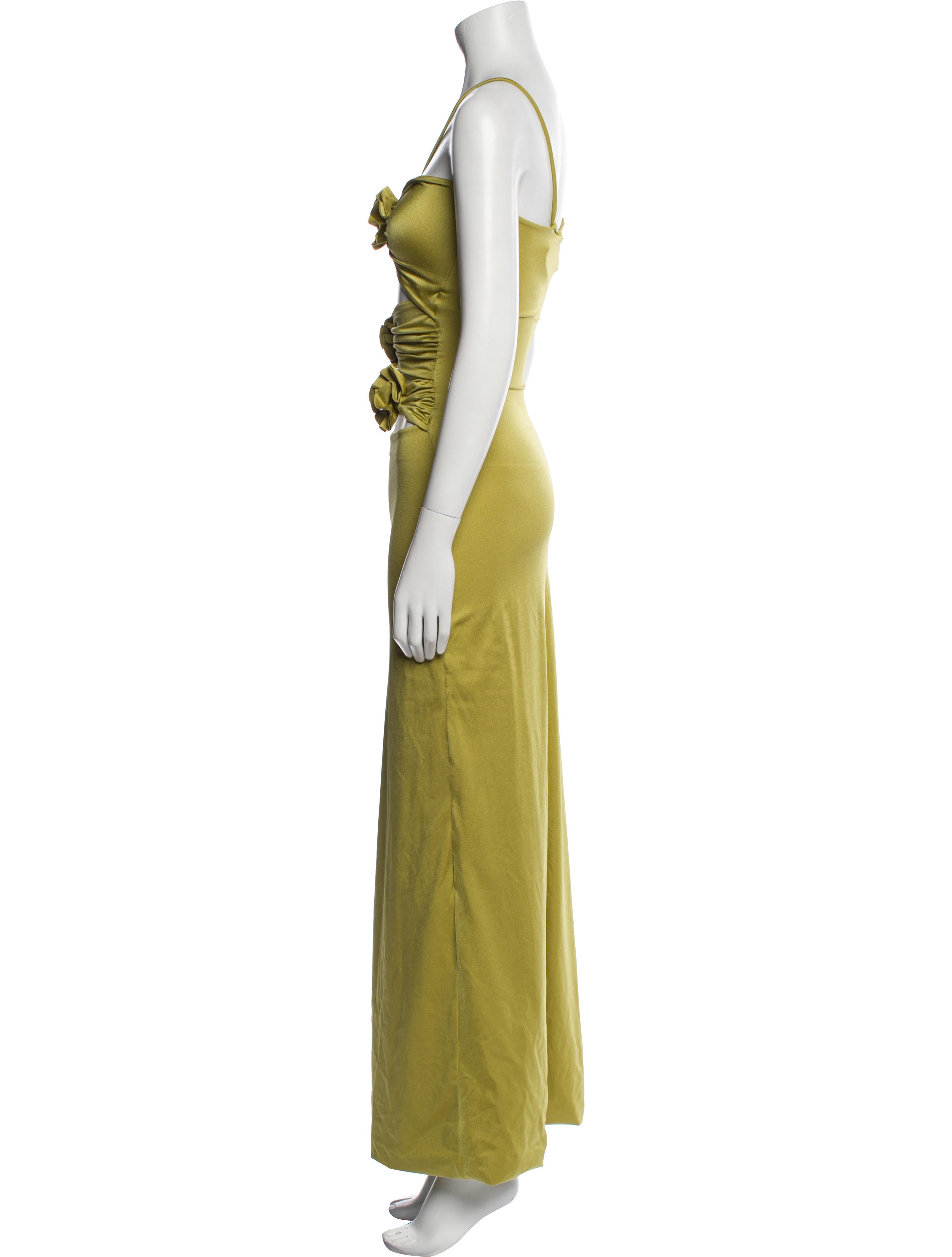 Maygel Coronel Halterneck Long Dress