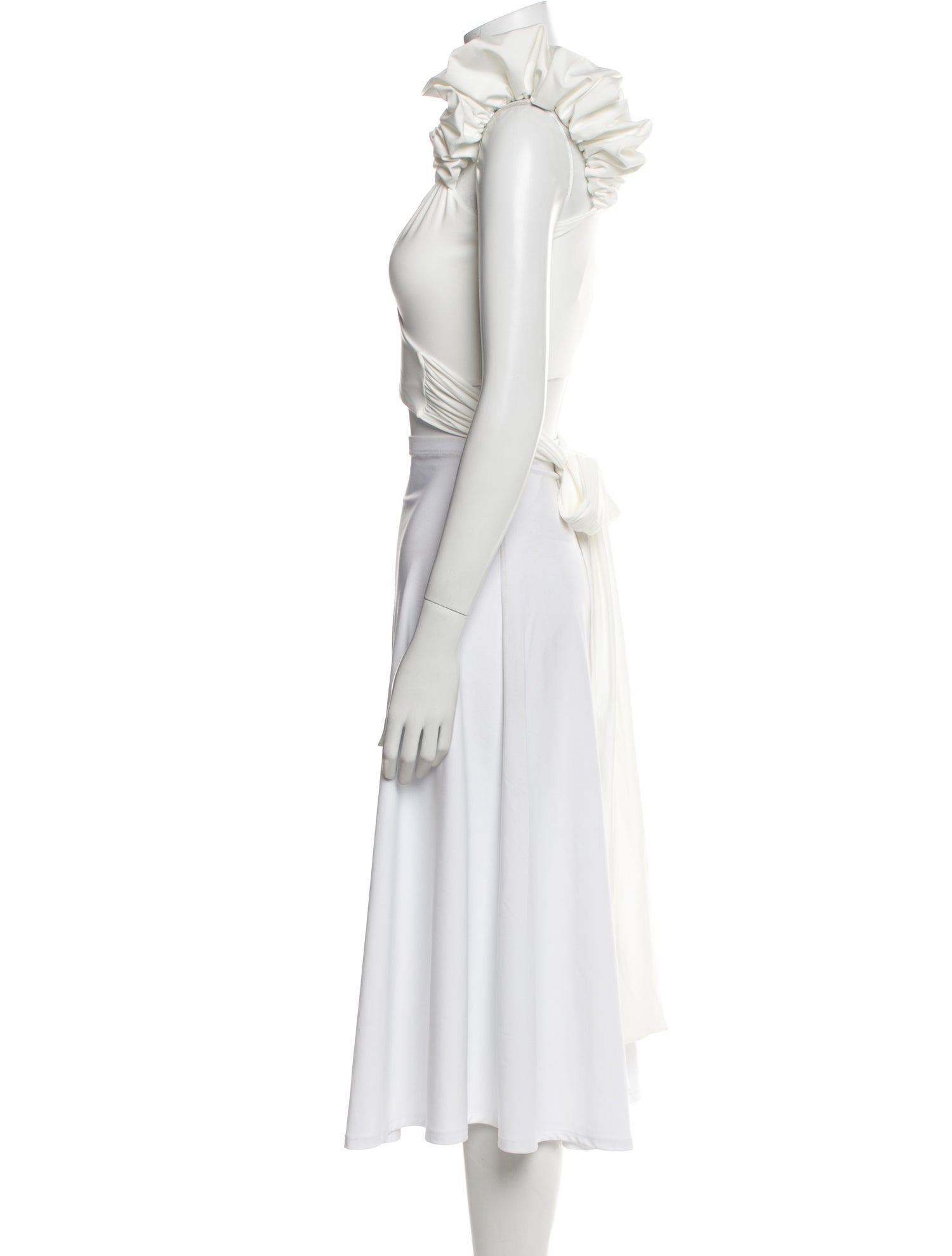 Maygel Coronel Ruffle Embellishment Top w/ Tags