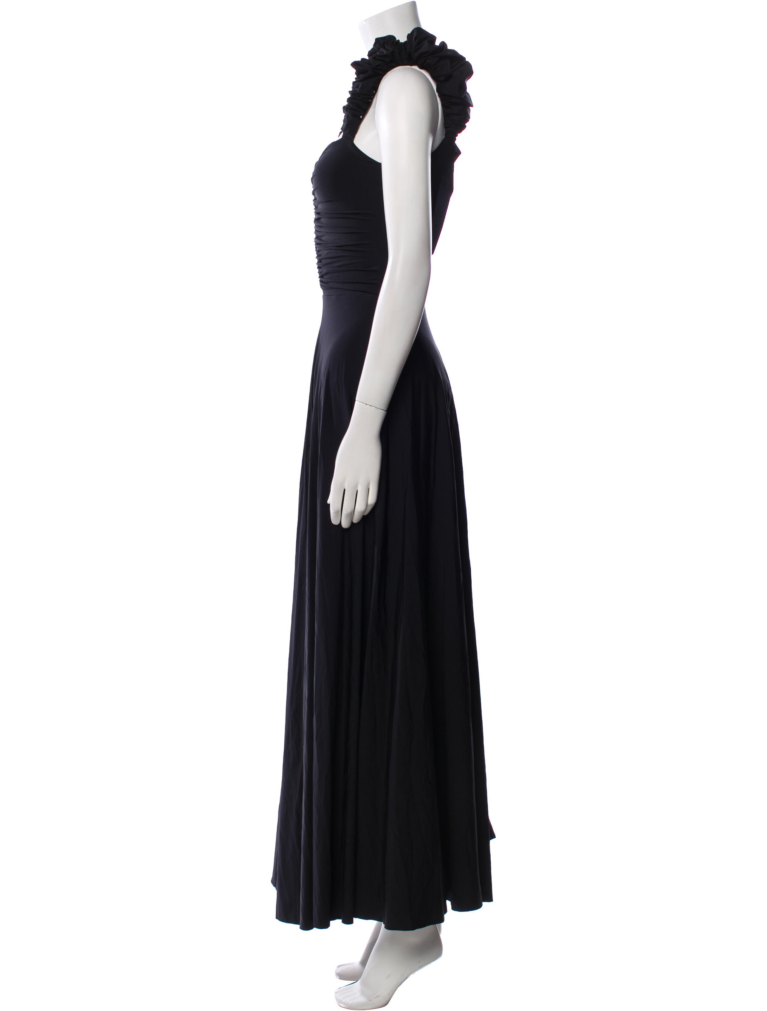 Maygel Coronel Square Neckline Long Dress w/ Tags