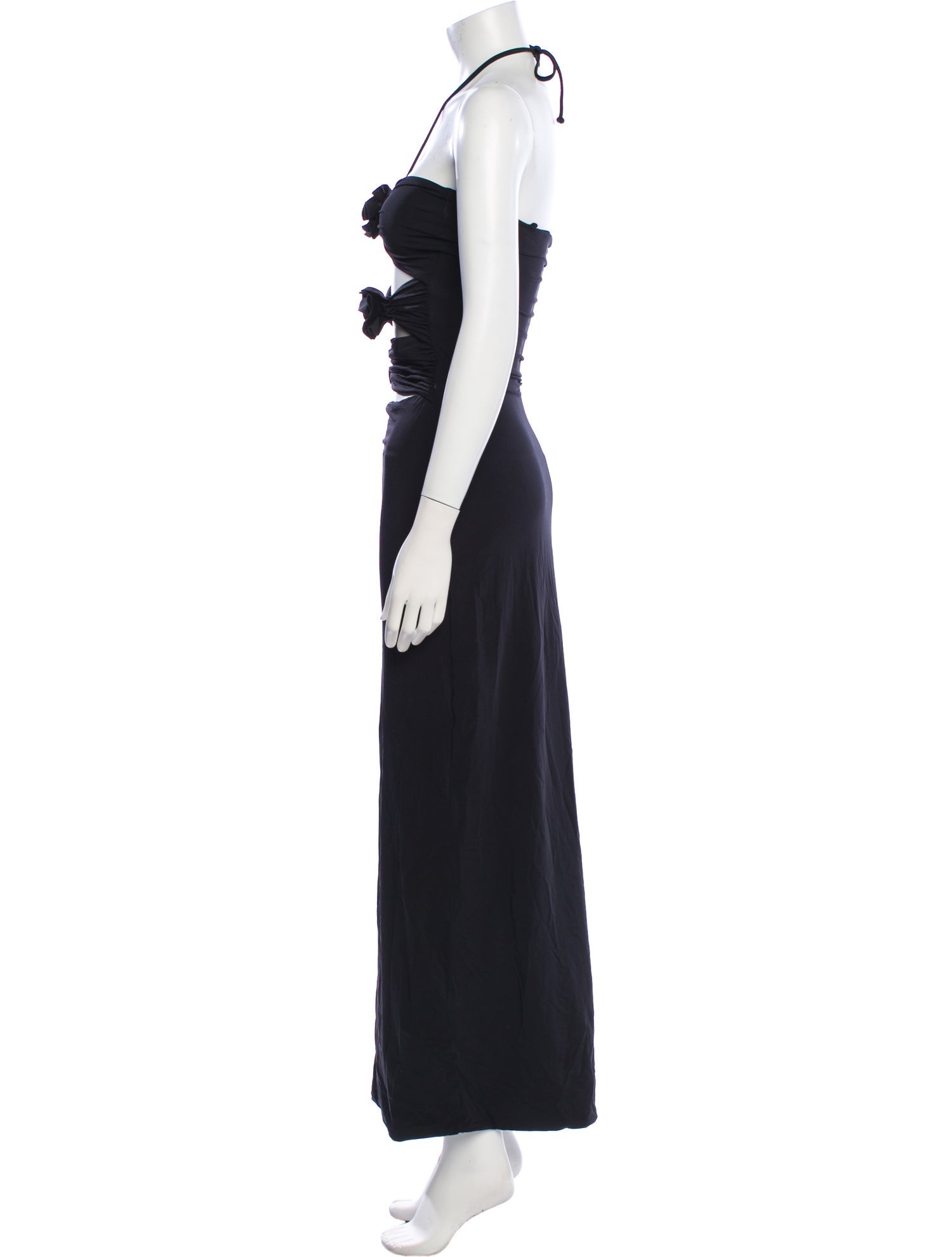 Maygel Coronel Halterneck Long Dress