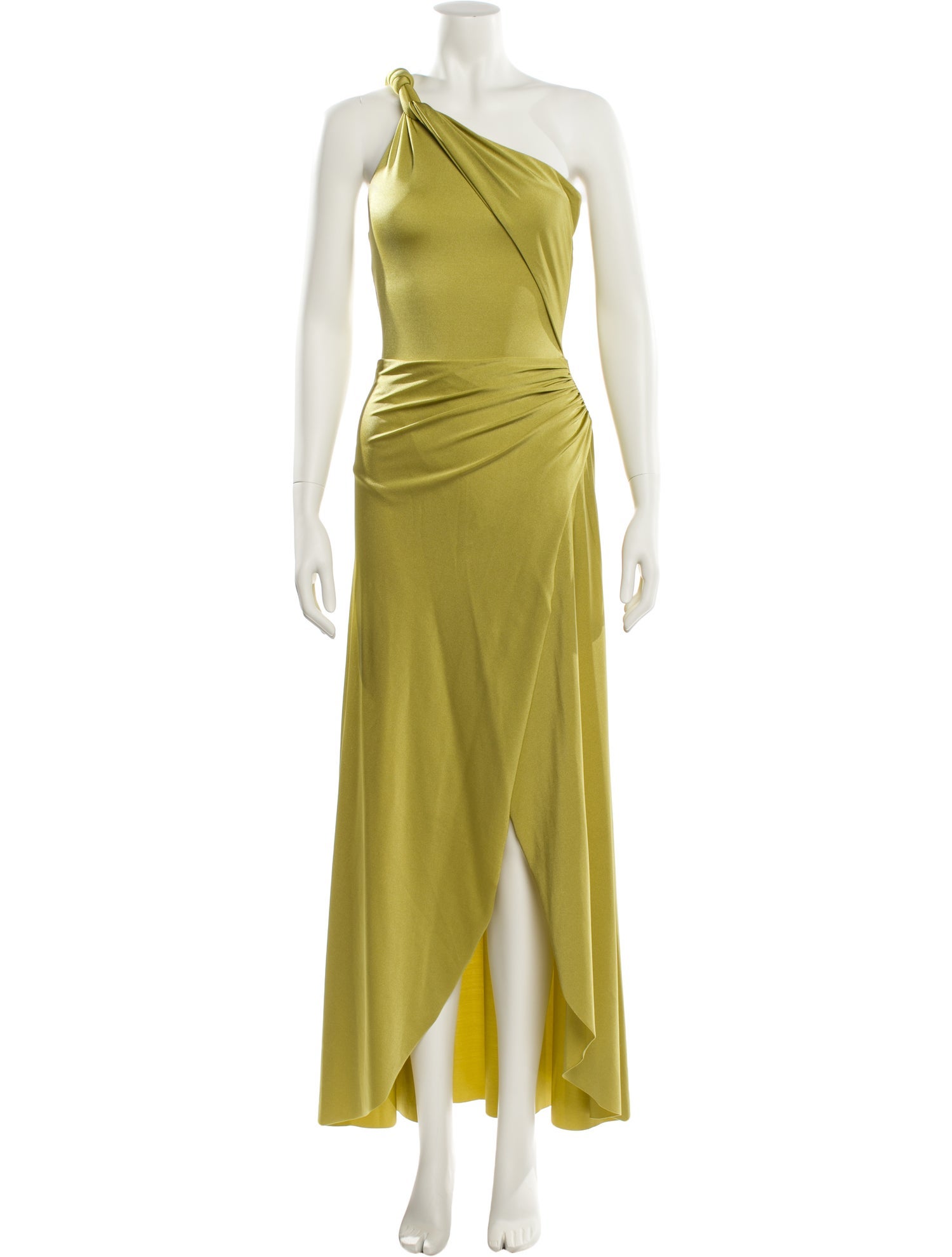 Maygel Coronel One-Shoulder Long Dress
