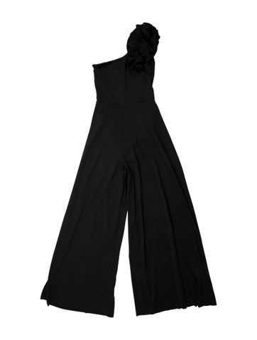 Pre-owned Maygel Coronel One-shoulder Long Dress W/ Tags In Blue