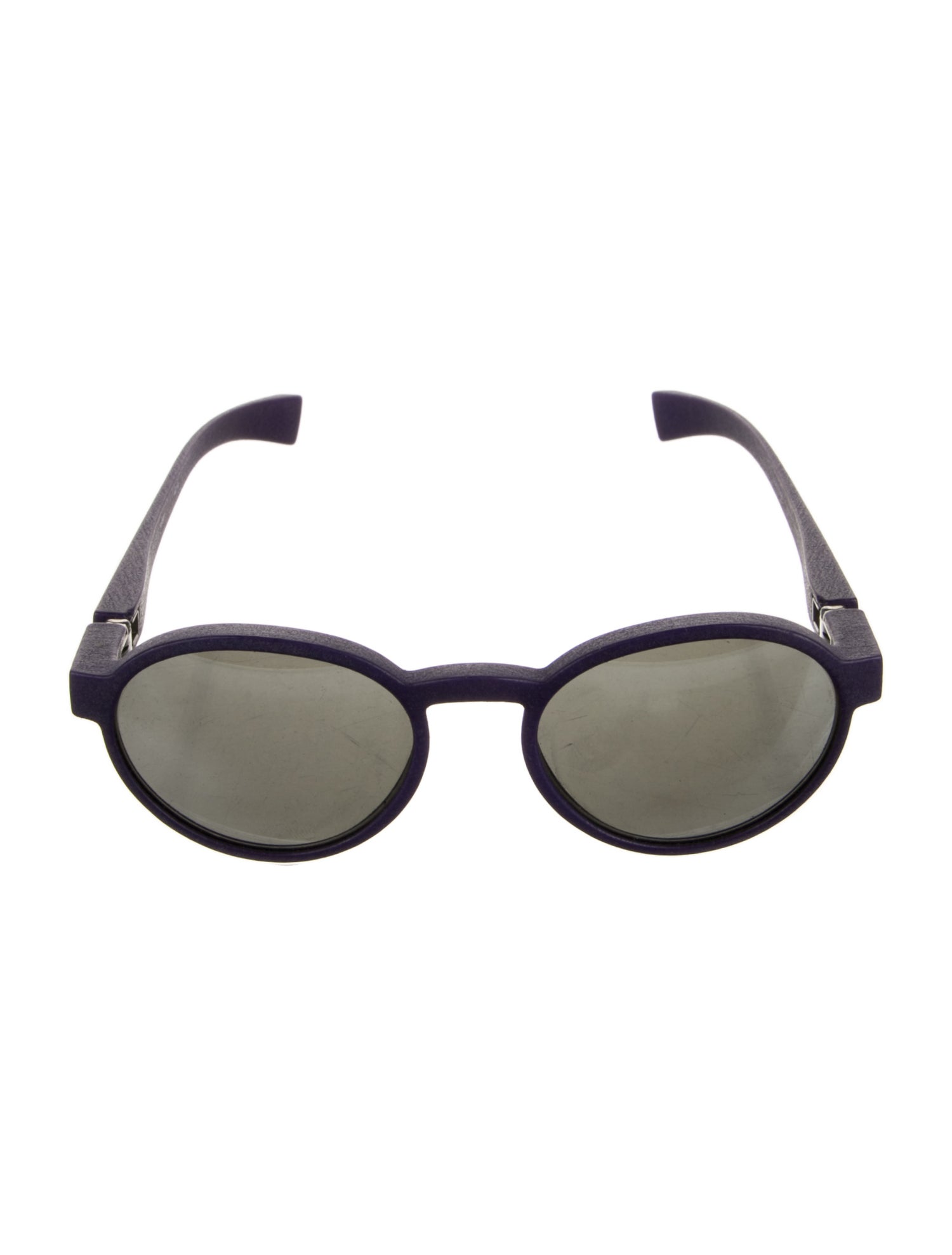 Mykita Mylon Round Mirrored Sunglasses