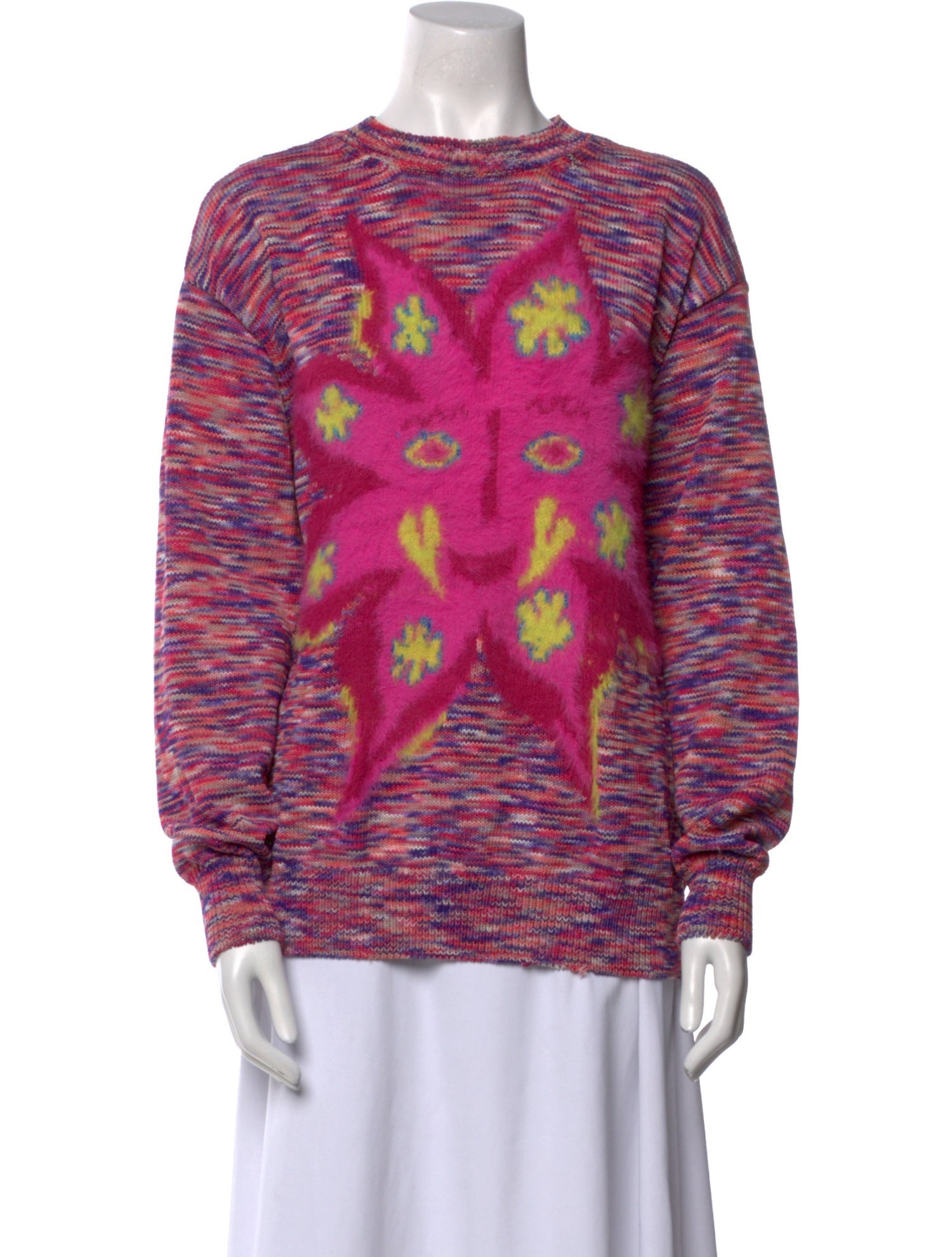 Myfawnwy x Stella Mccartney Printed Crew Neck Sweater
