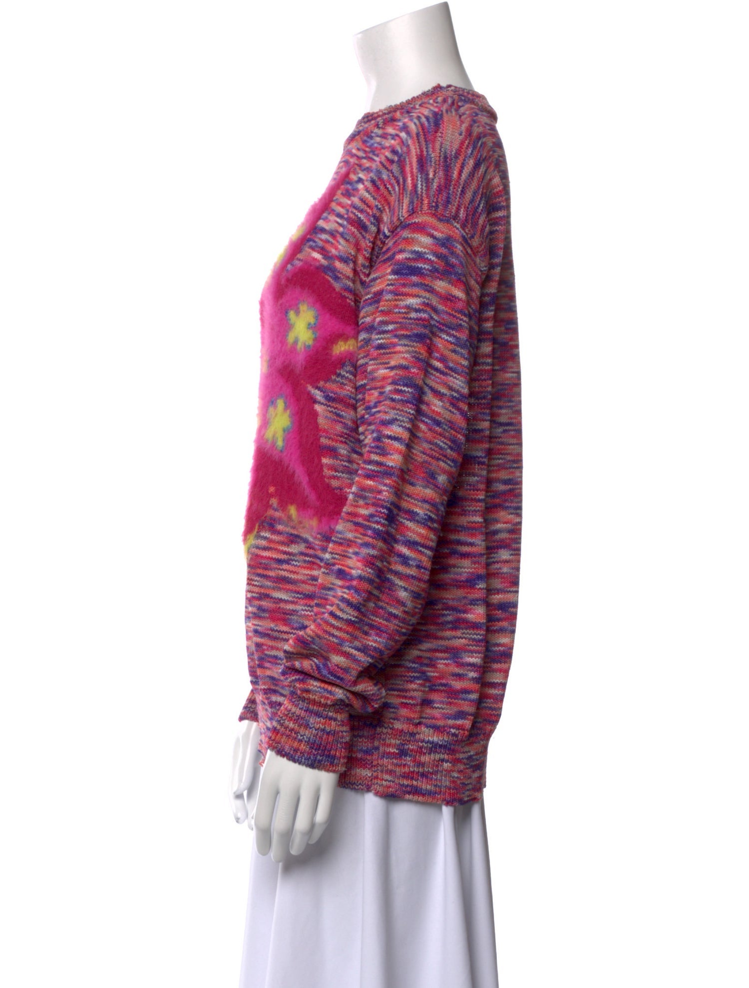 Myfawnwy x Stella Mccartney Printed Crew Neck Sweater