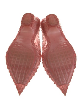 Melissa x Y/Project Rubber Floral Print Mules