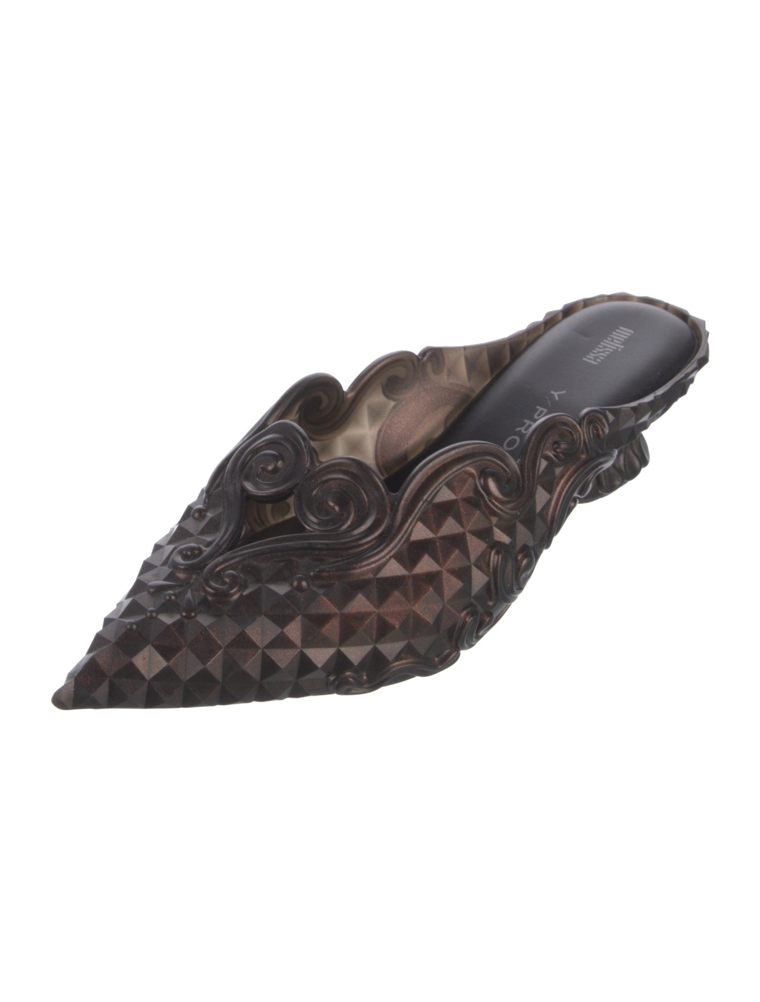 Melissa x Y/Project Rubber Printed Mules