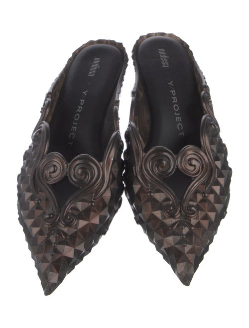 Melissa x Y/Project Rubber Printed Mules