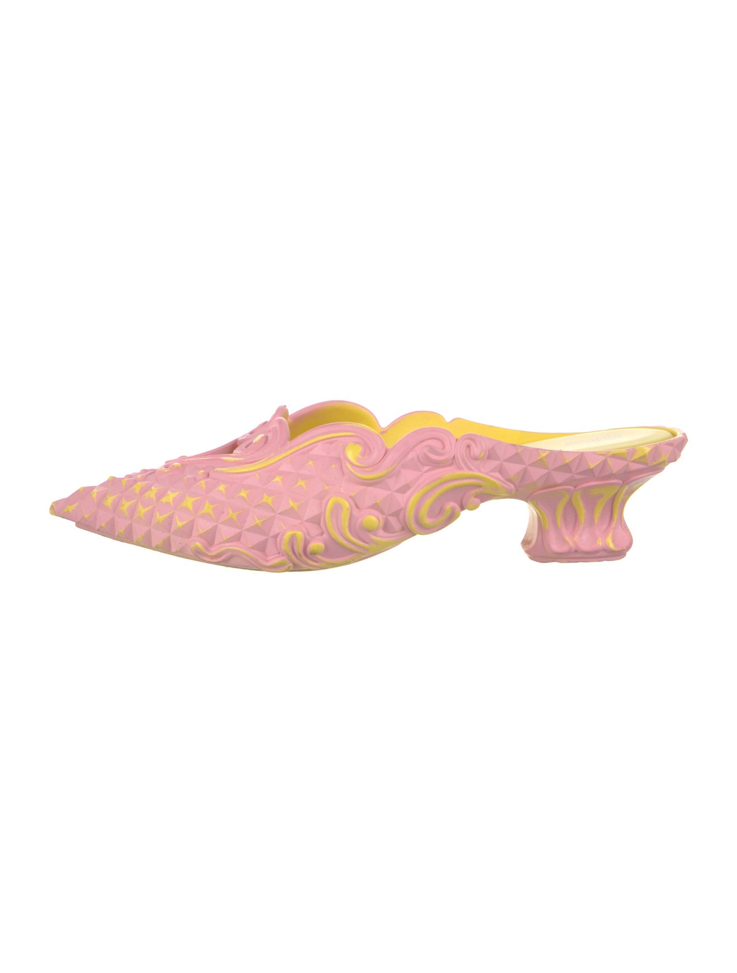 Melissa x Y/Project PVC Printed Mules