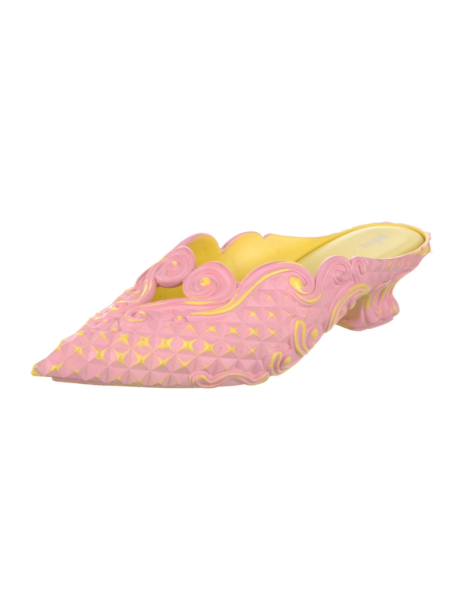 Melissa x Y/Project PVC Printed Mules