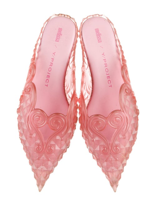 Melissa x Y/Project PVC Patterned Mules