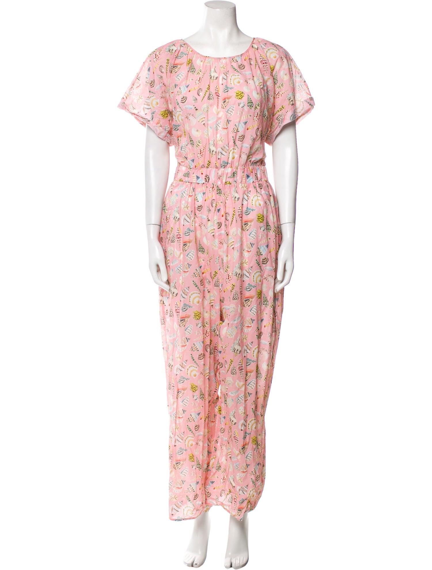 Marysia Resort Printed Scoop Neck Jumpsuit