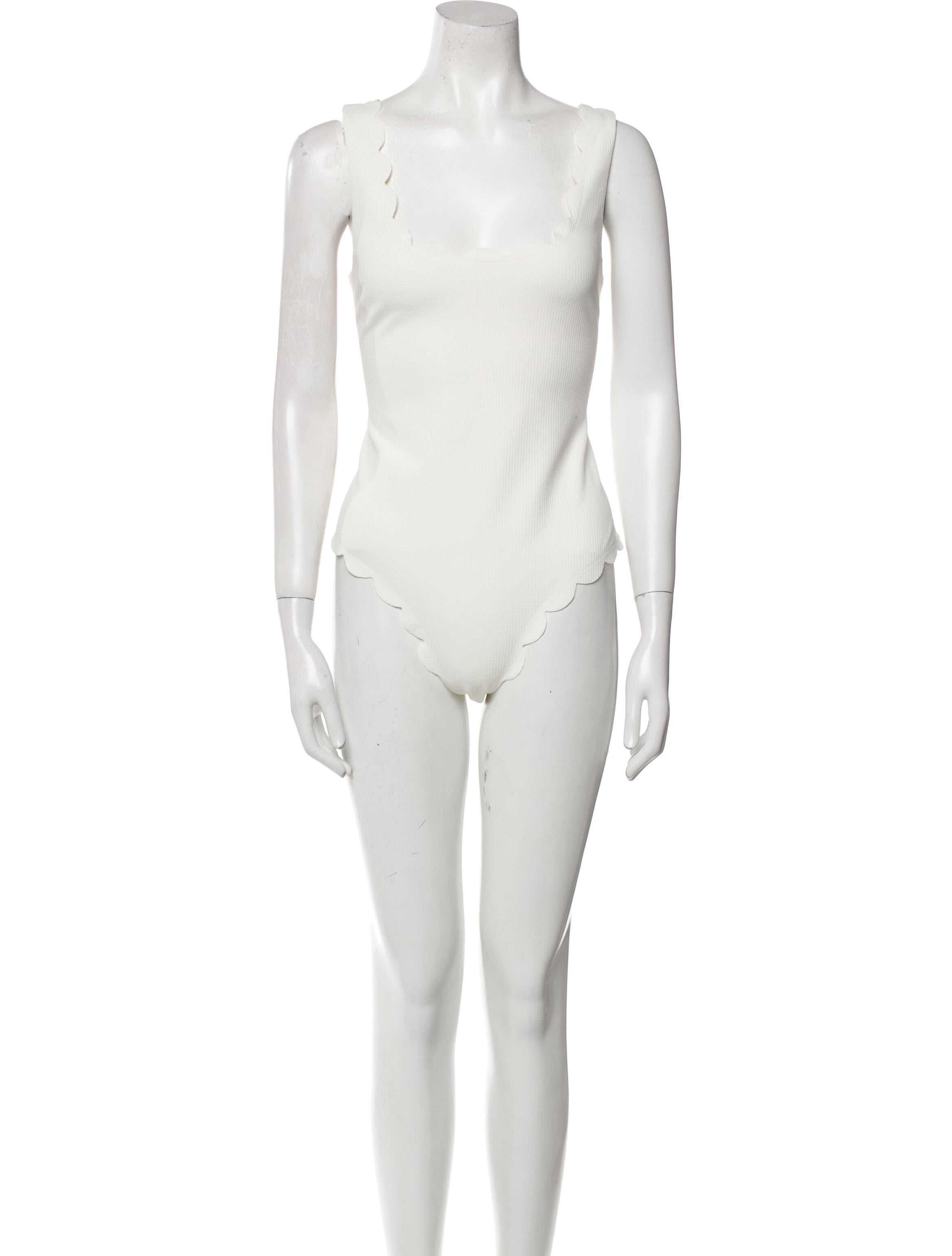 Marysia Resort Square Neckline Sleeveless Bodysuit