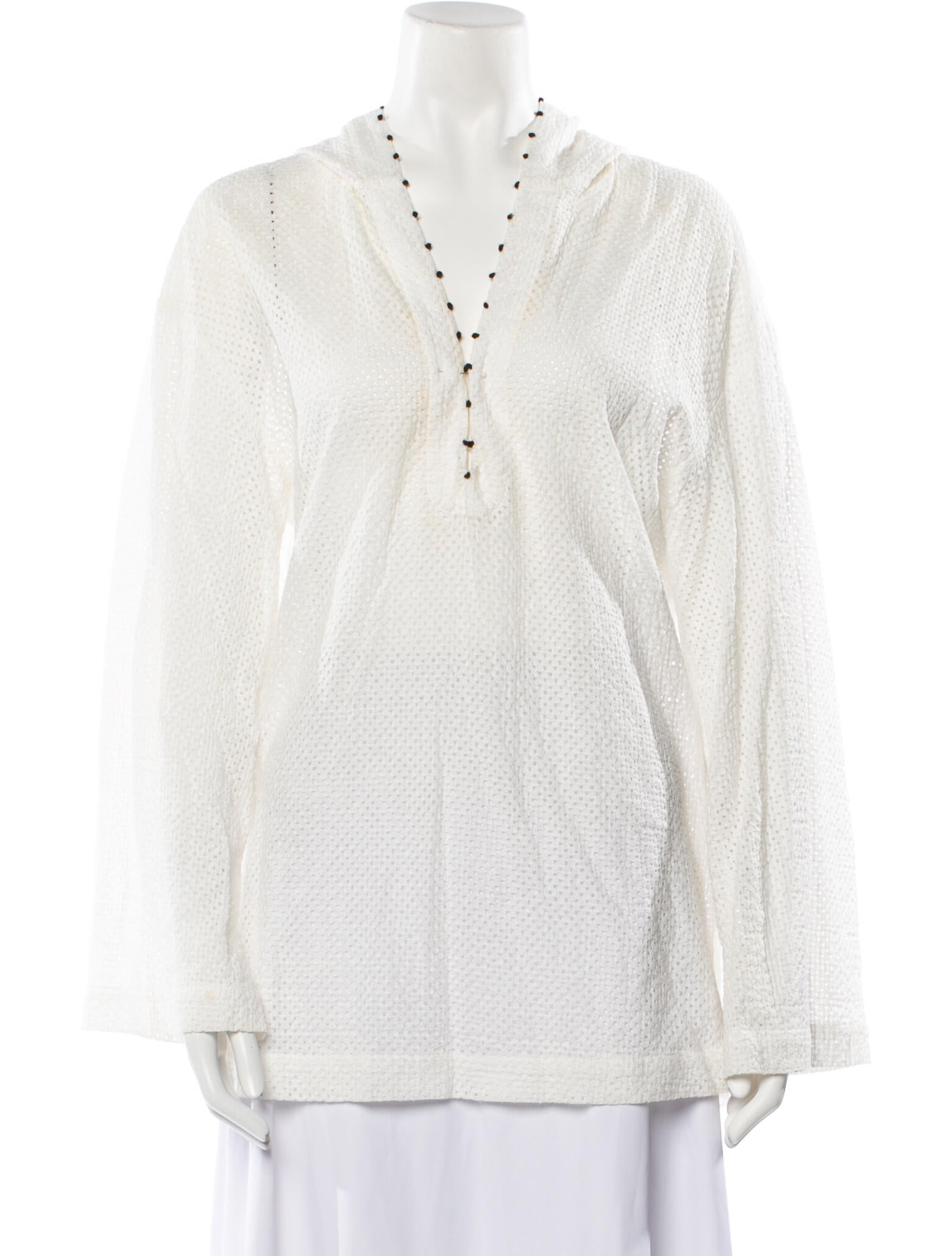 Marysia Resort V-Neck Long Sleeve Tunic