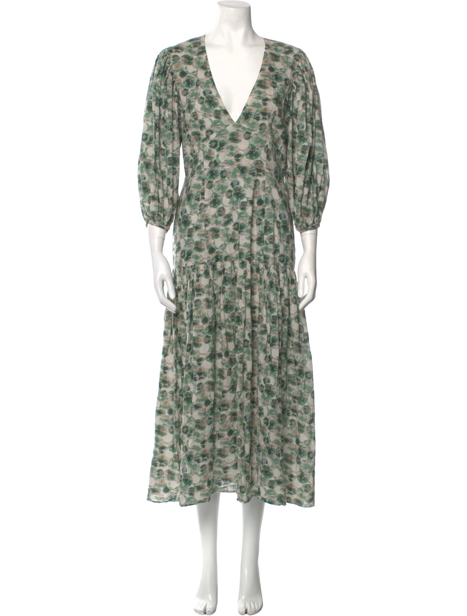 Marysia Resort Printed Midi Length Dress