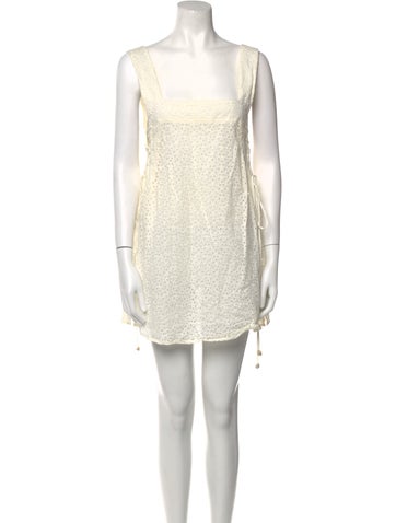 Marysia Resort Dresses Square Neckline Mini Dress L