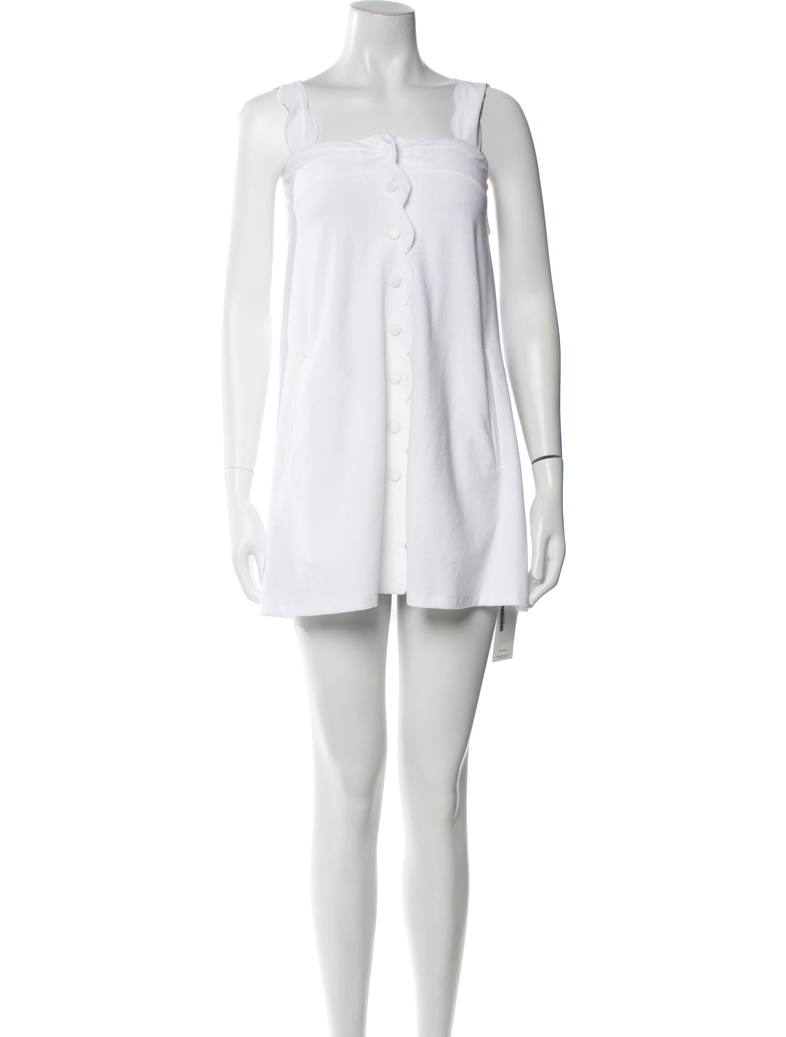 Marysia Resort Square Neckline Mini Dress