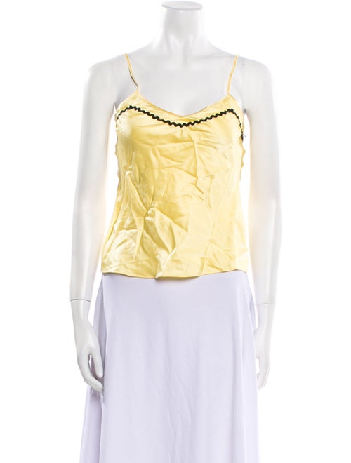 Marysia Resort V-Neck Sleeveless Crop Top