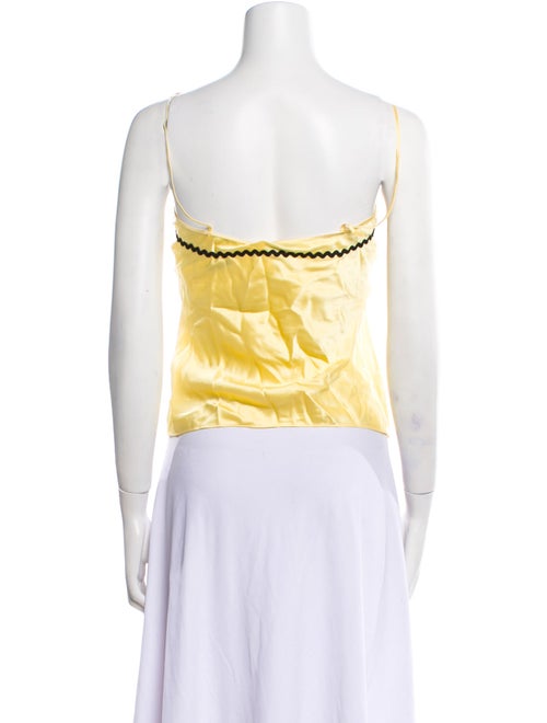 Marysia Resort V-Neck Sleeveless Crop Top