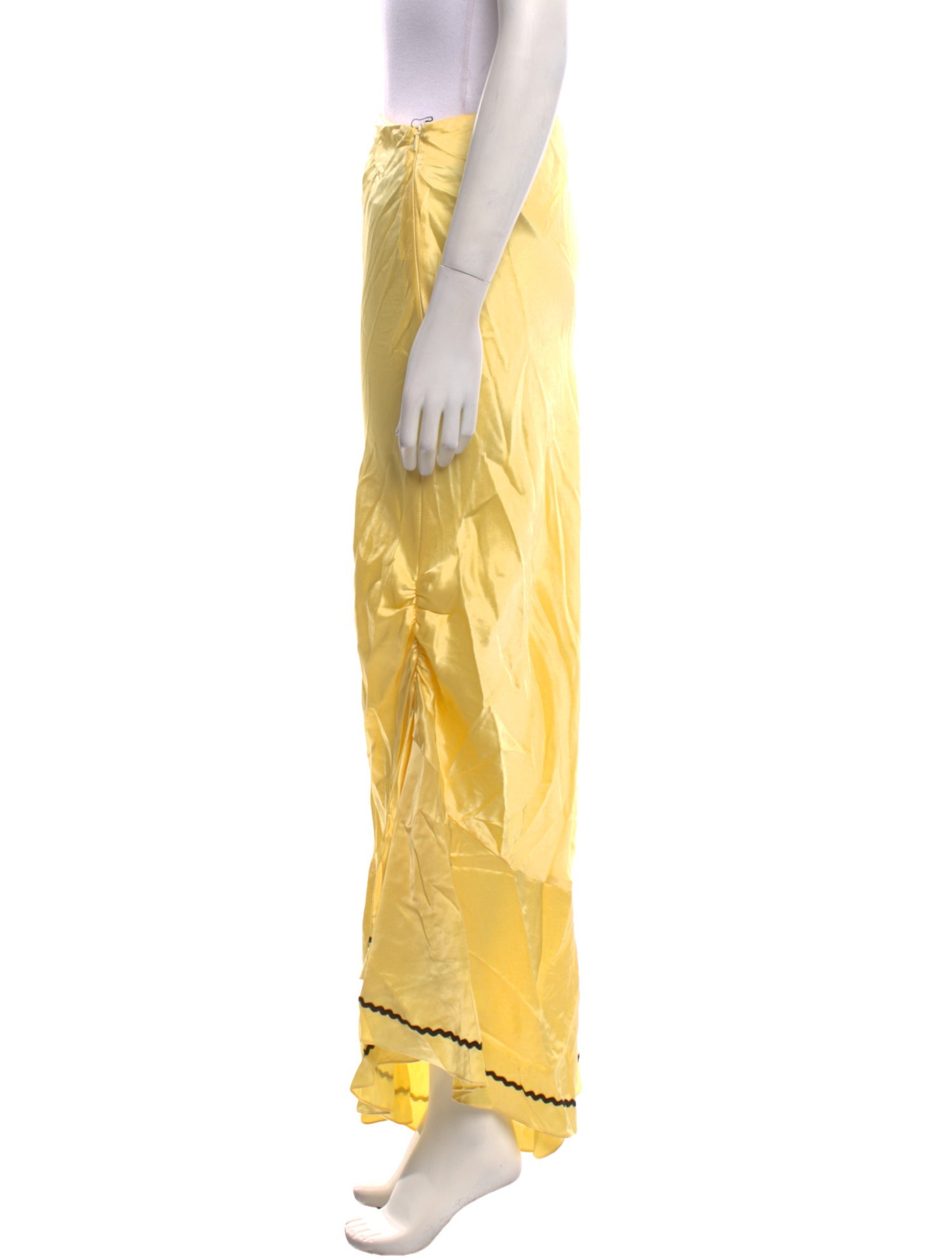 Marysia Resort Grosgrain Trim Long Skirt