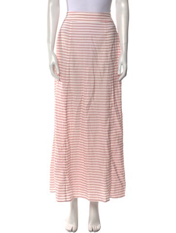 Marysia Resort Skirts Striped Midi Length Skirt XL