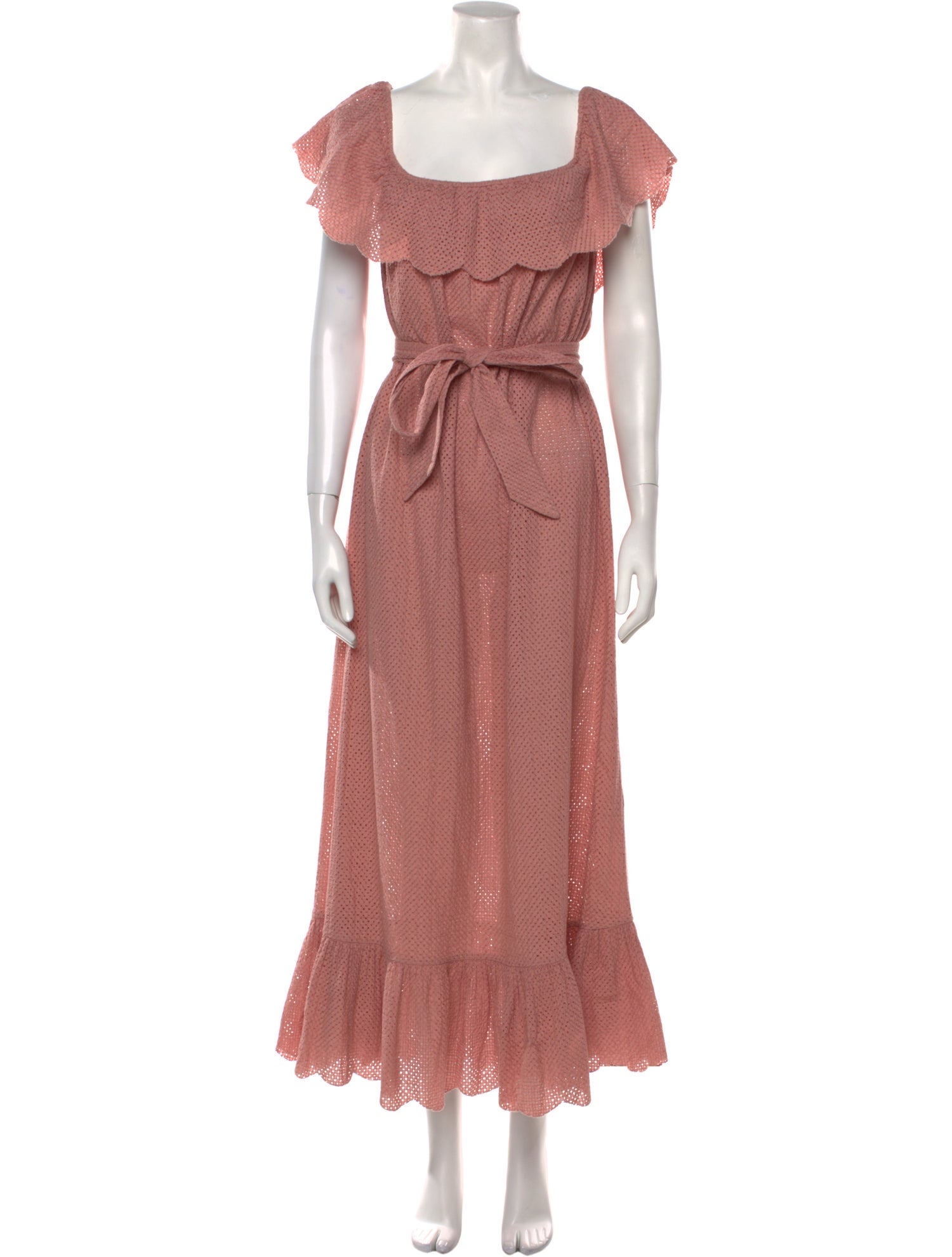 Marysia Resort Square Neckline Long Dress