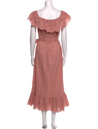 Marysia Resort Square Neckline Long Dress