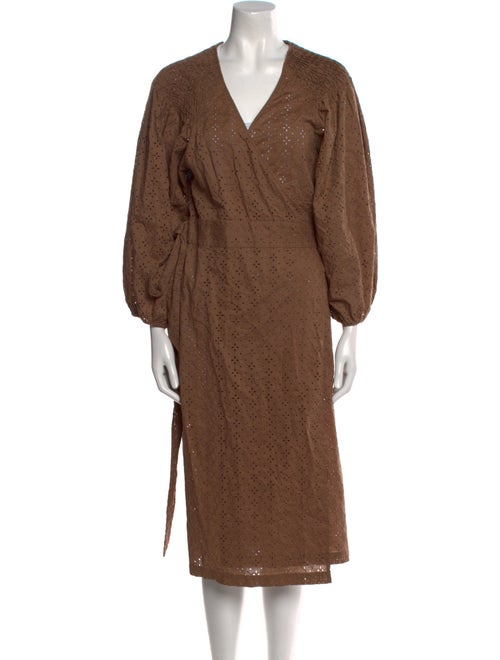 Marysia Resort V-Neck Midi Length Dress