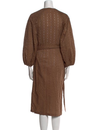 Marysia Resort V-Neck Midi Length Dress