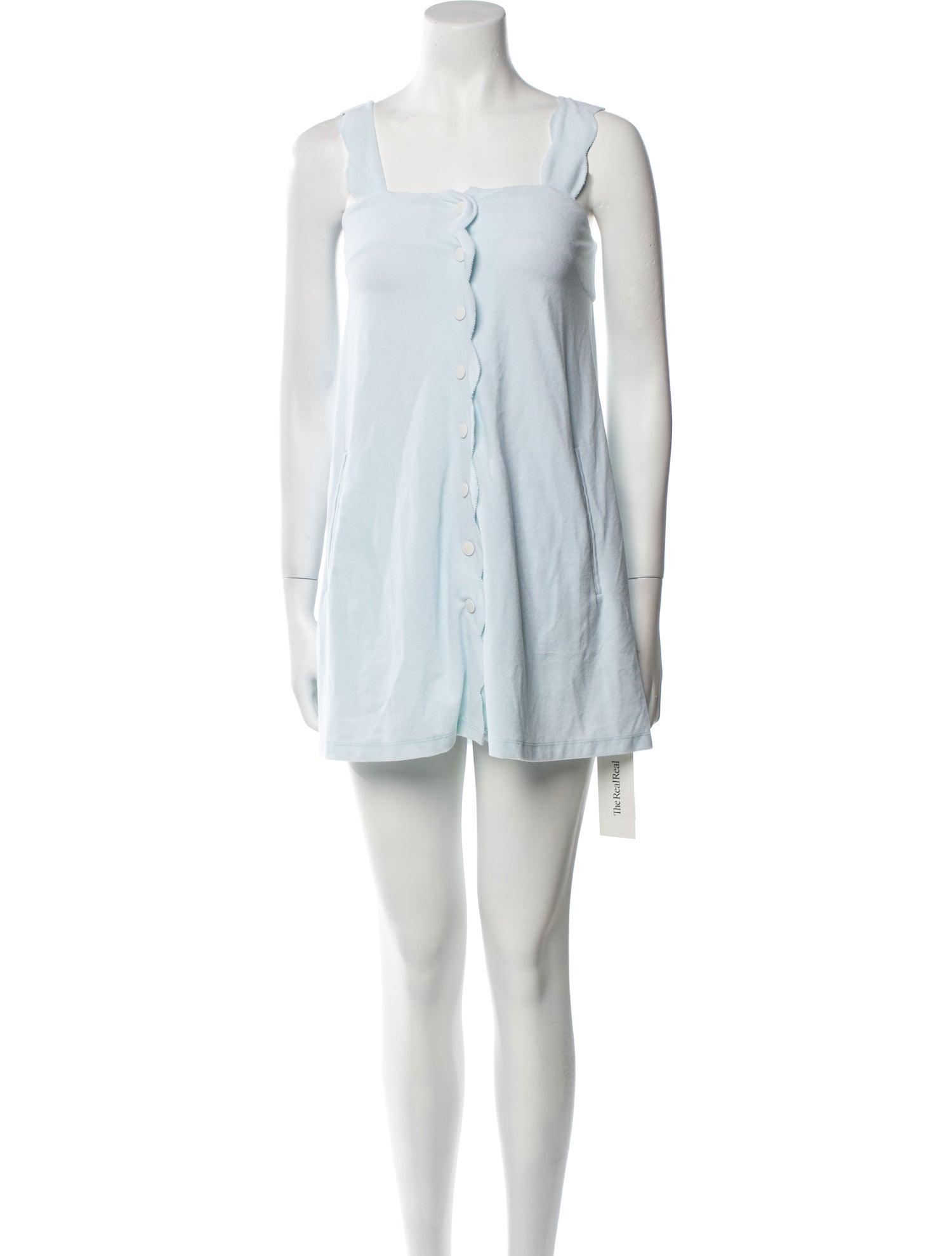 Marysia Resort Square Neckline Mini Dress