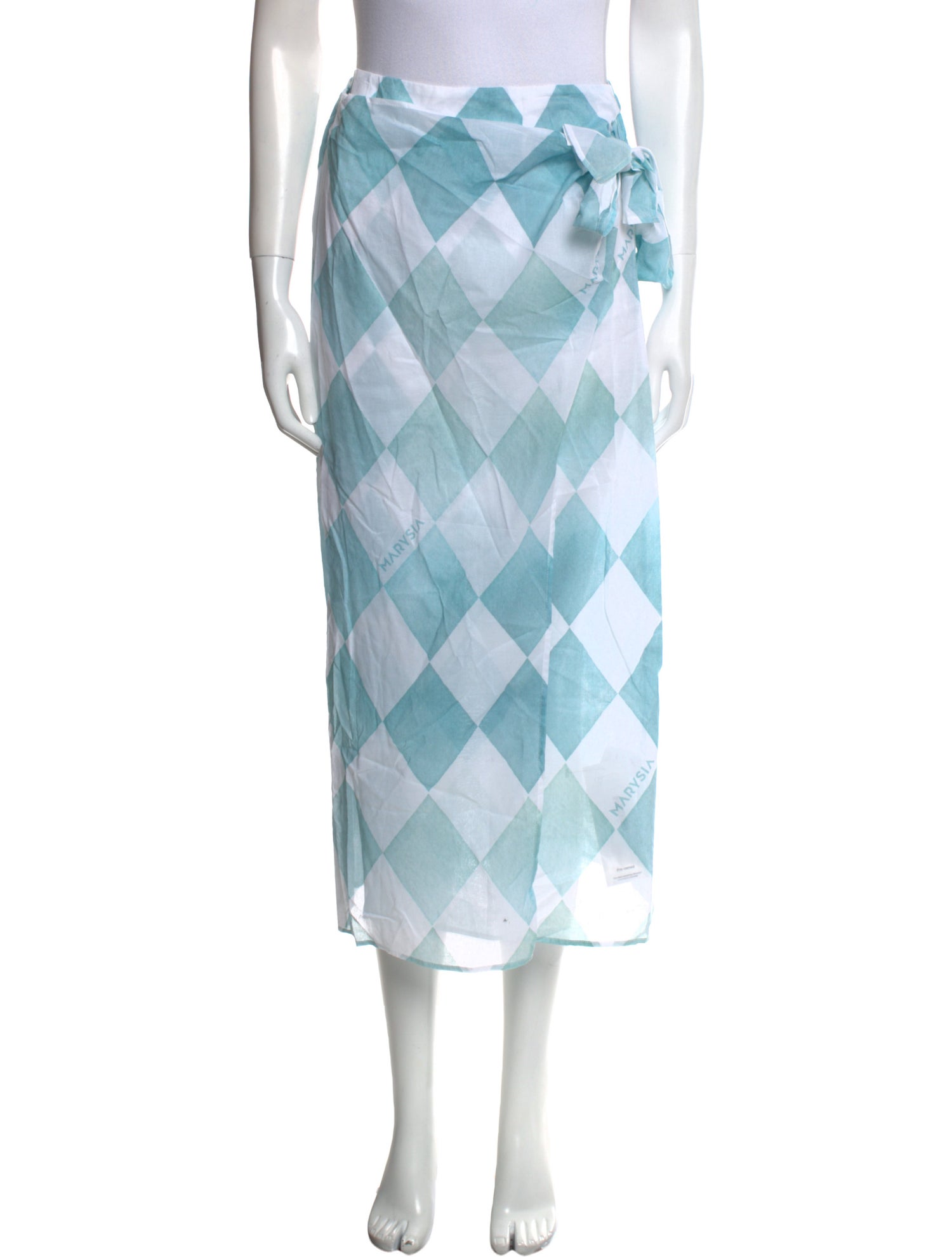 Marysia Resort Printed Midi Length Skirt