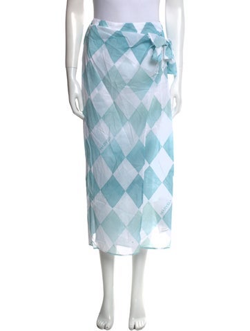 Marysia Resort Skirts Printed Midi Length Skirt XS