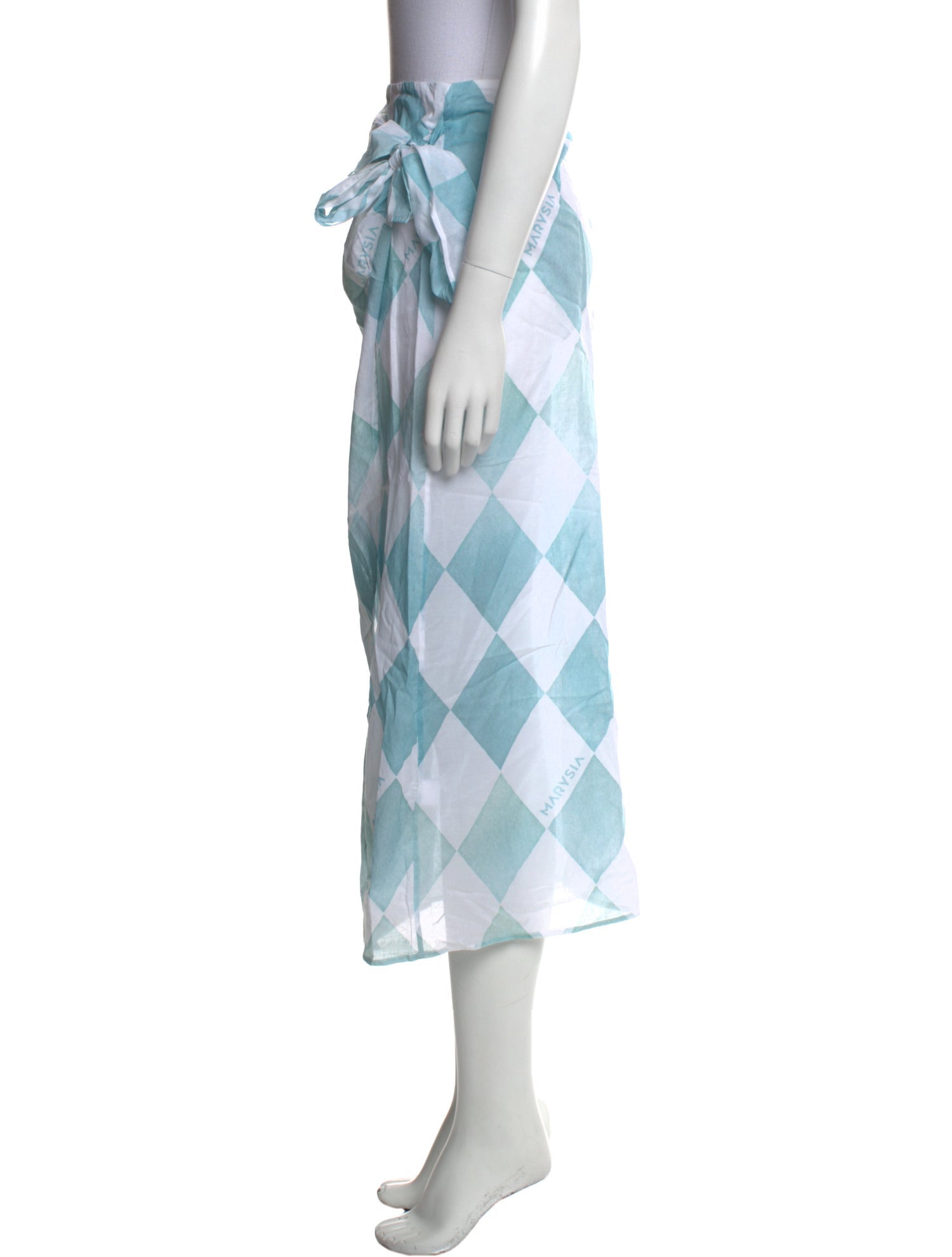 Marysia Resort Printed Midi Length Skirt