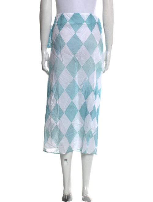 Marysia Resort Printed Midi Length Skirt