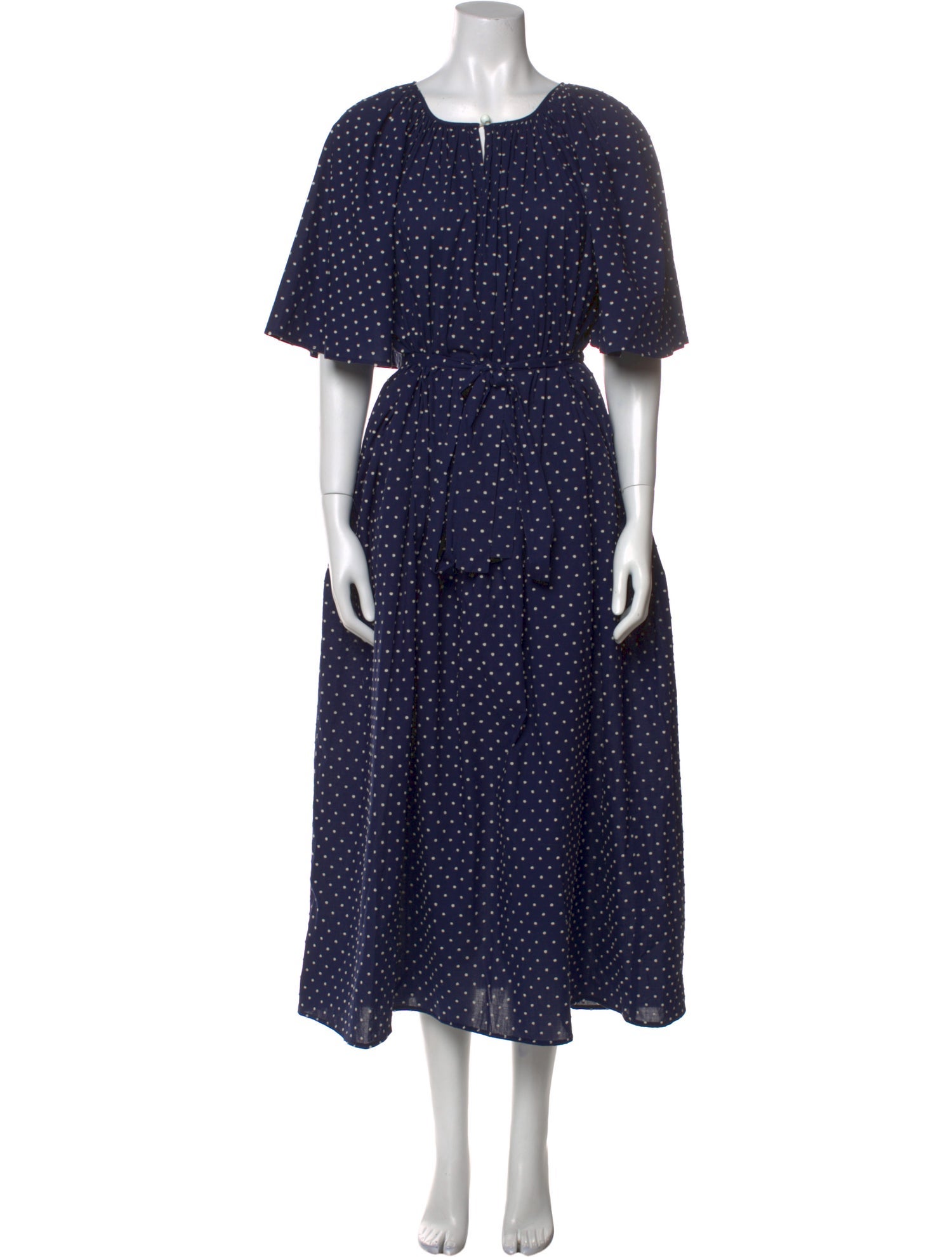 Marysia Resort Polka Dot Print Long Dress