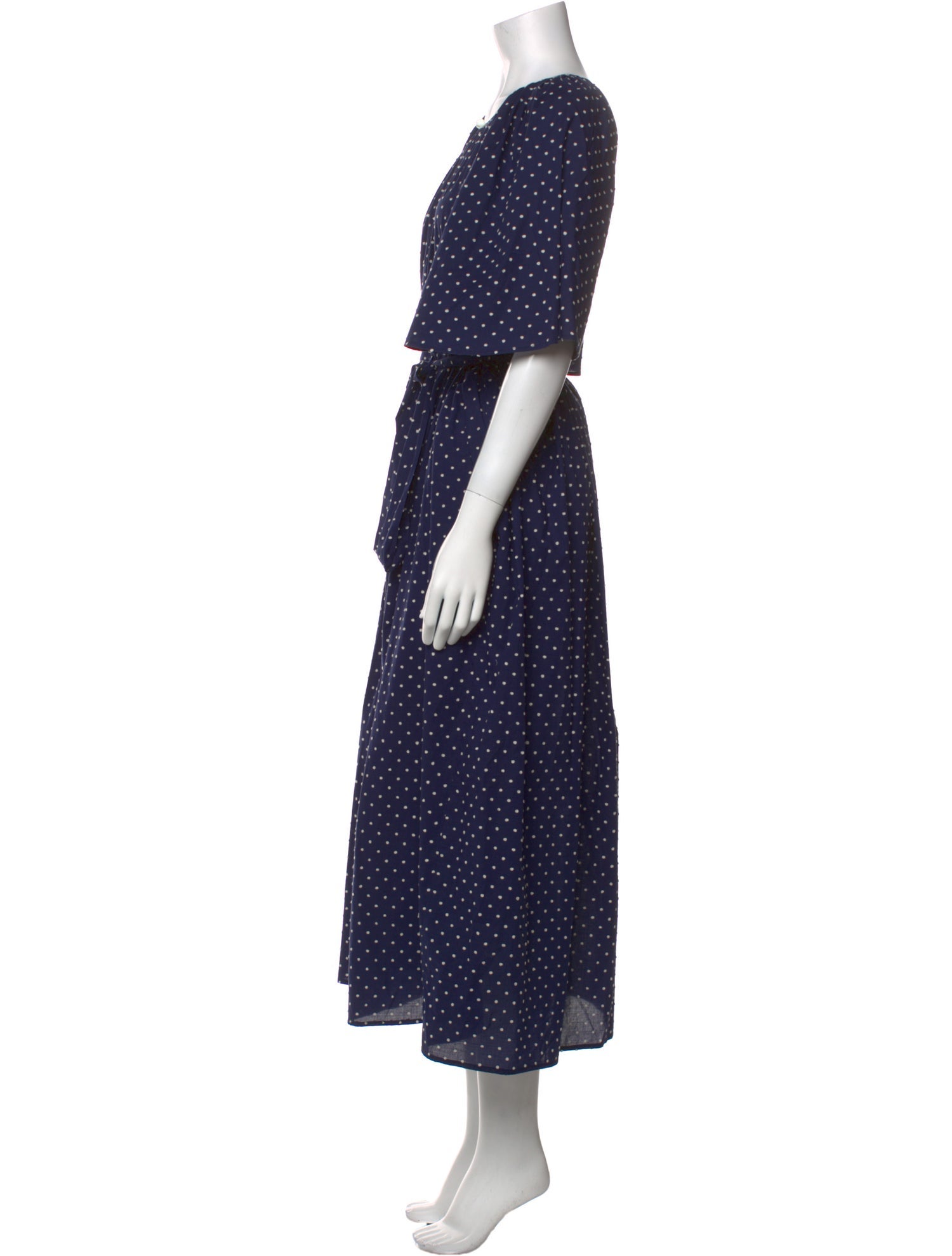 Marysia Resort Polka Dot Print Long Dress