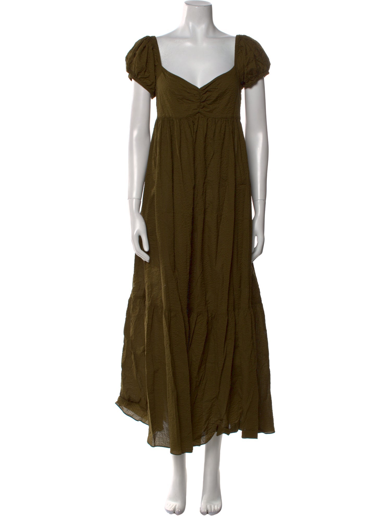 Marysia Resort Square Neckline Long Dress