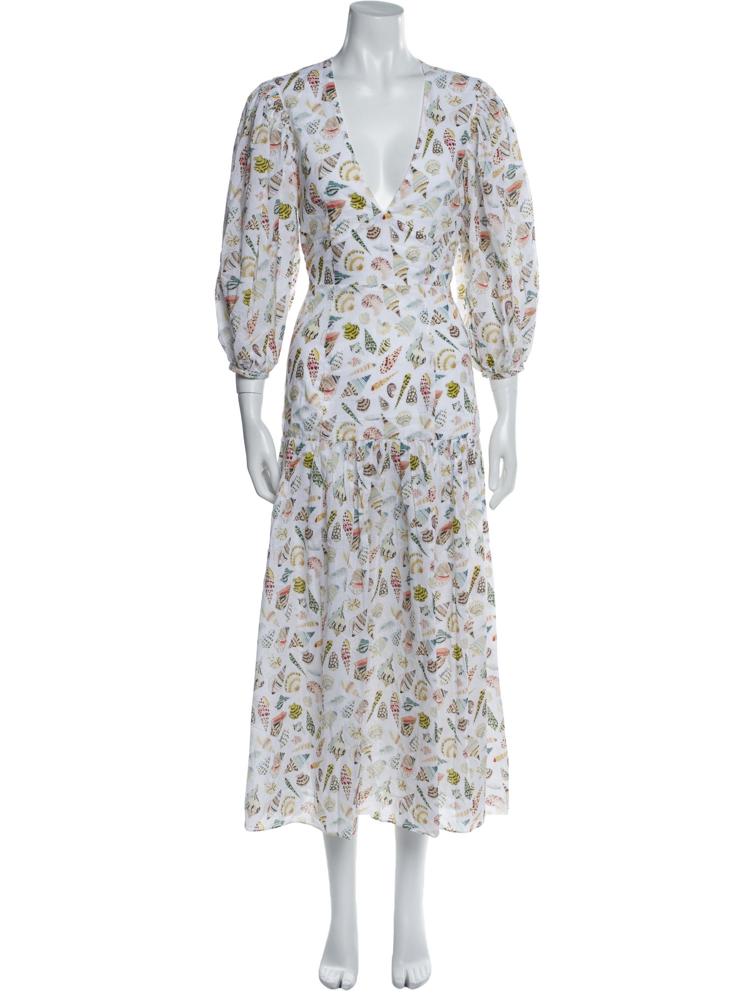 Marysia Resort Floral Print Long Dress