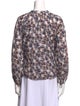 Marysia Resort Printed Tie Neck Blouse