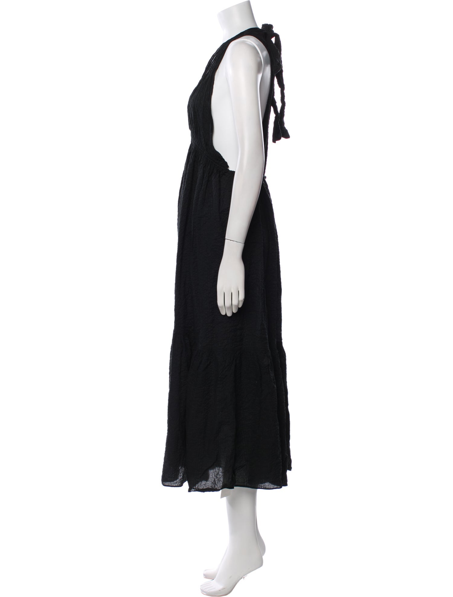 Marysia Resort V-Neck Midi Length Dress