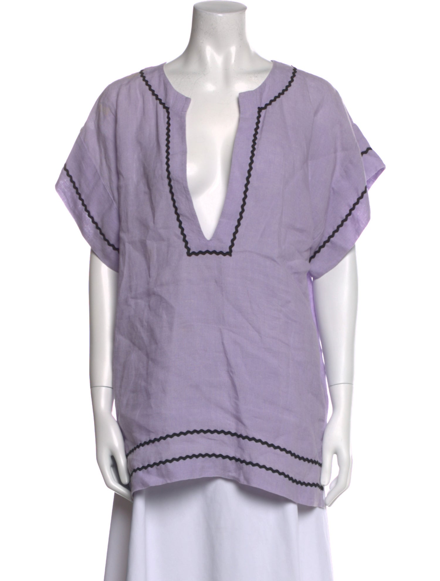 Marysia Resort Linen V-Neck Tunic