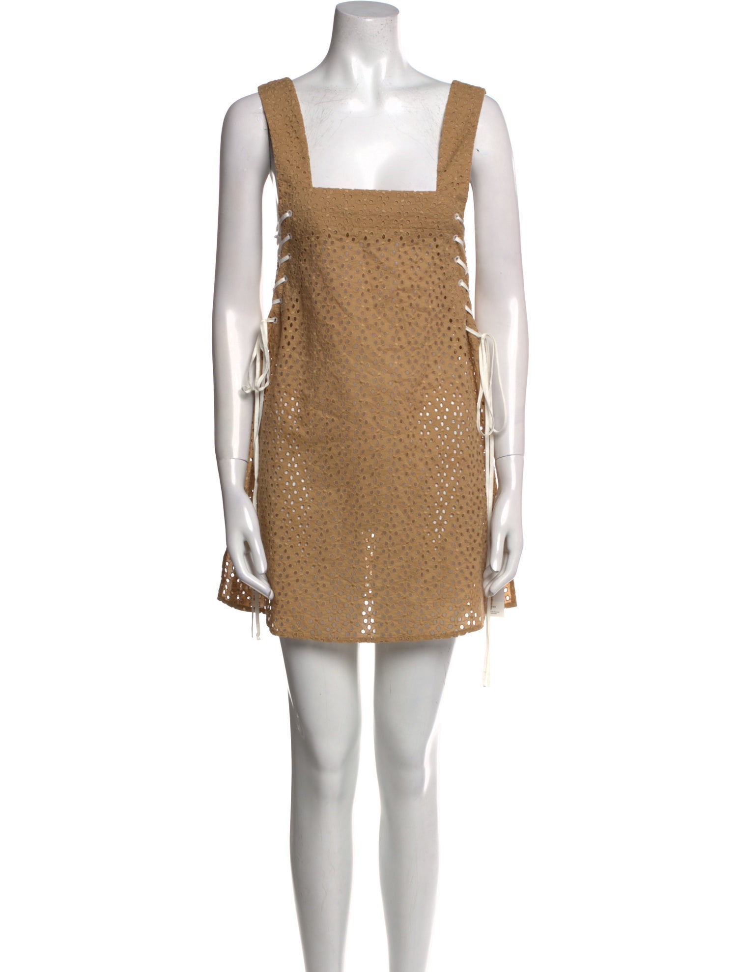 Marysia Resort Square Neckline Mini Dress