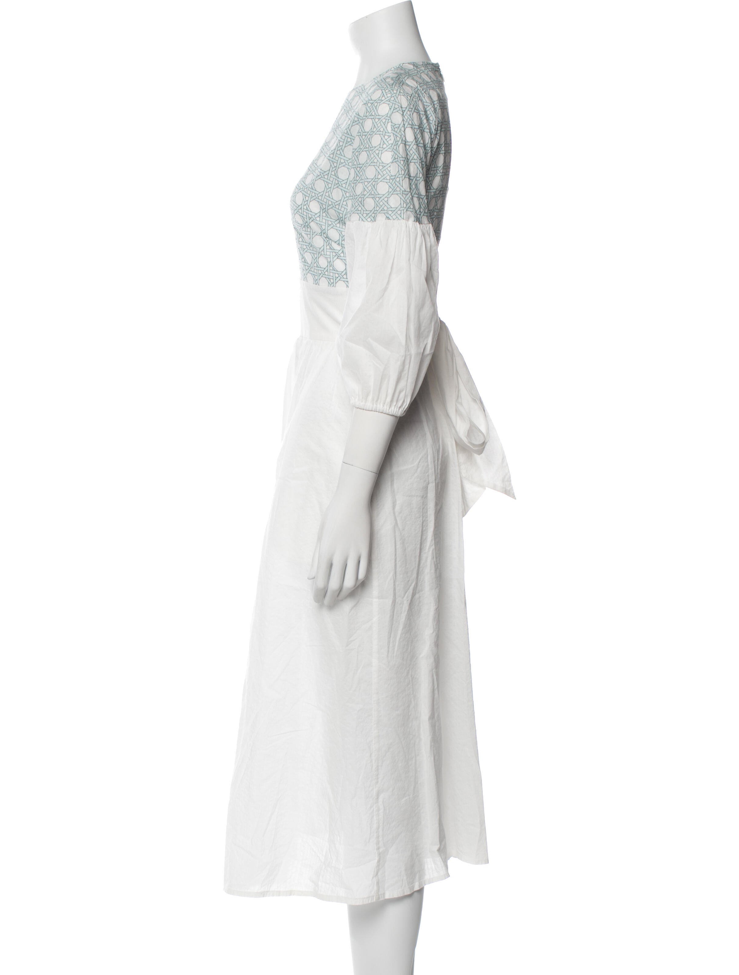 Marysia Resort Crew Neck Midi Length Dress