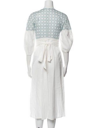 Marysia Resort Crew Neck Midi Length Dress