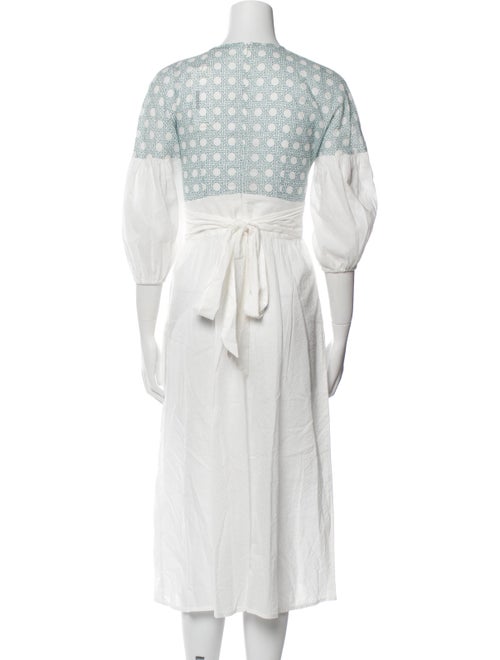 Marysia Resort Crew Neck Midi Length Dress